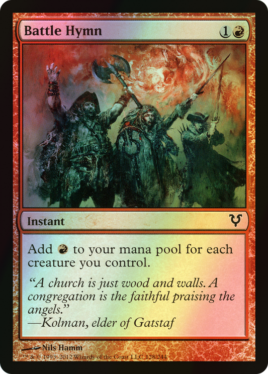 Battle Hymn (AVR) #128 [EN/F]
