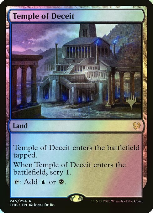 Temple of Deceit (PTHB) #245p [EN/F] s/o