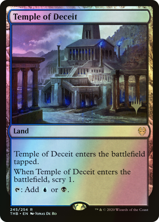 Temple of Deceit (PTHB) #245p [EN/F] s/o