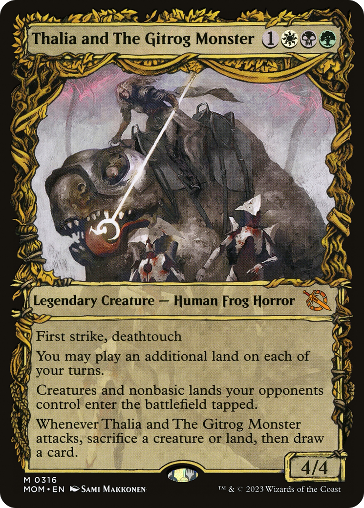 Thalia and The Gitrog Monster (MOM) #316 [EN/N] s/o