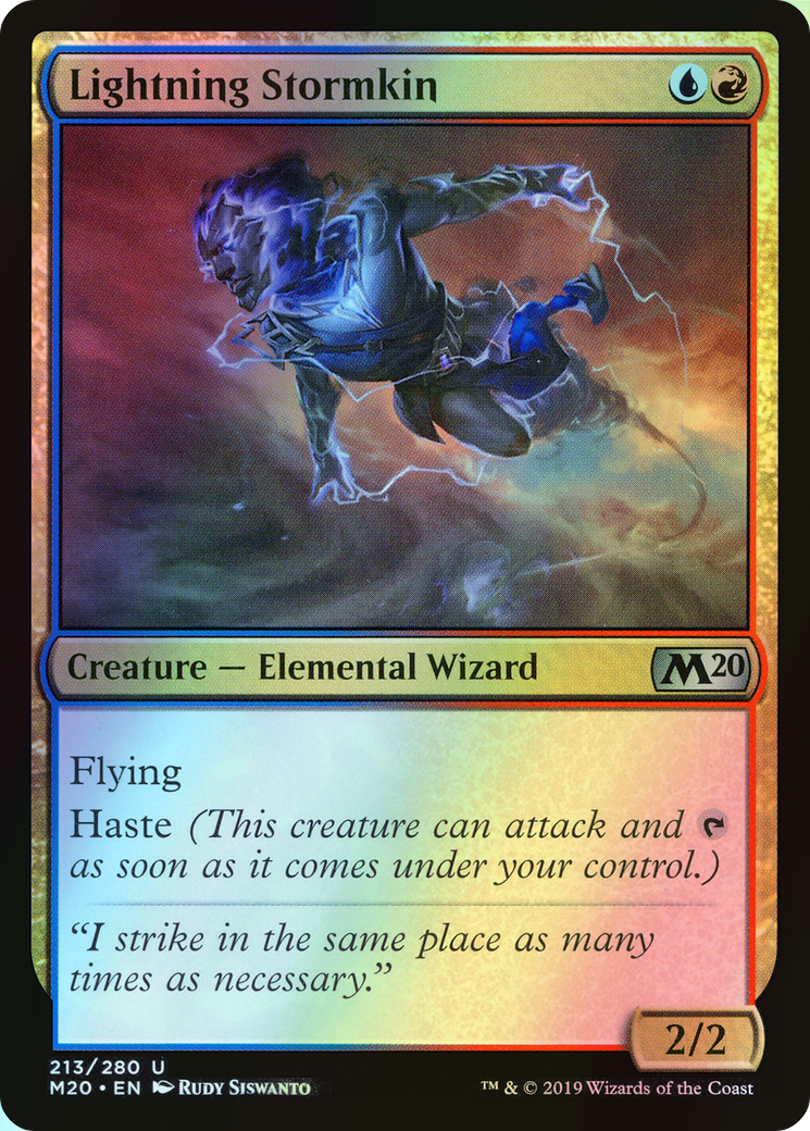 Lightning Stormkin (M20) #213 [EN/F] s/o