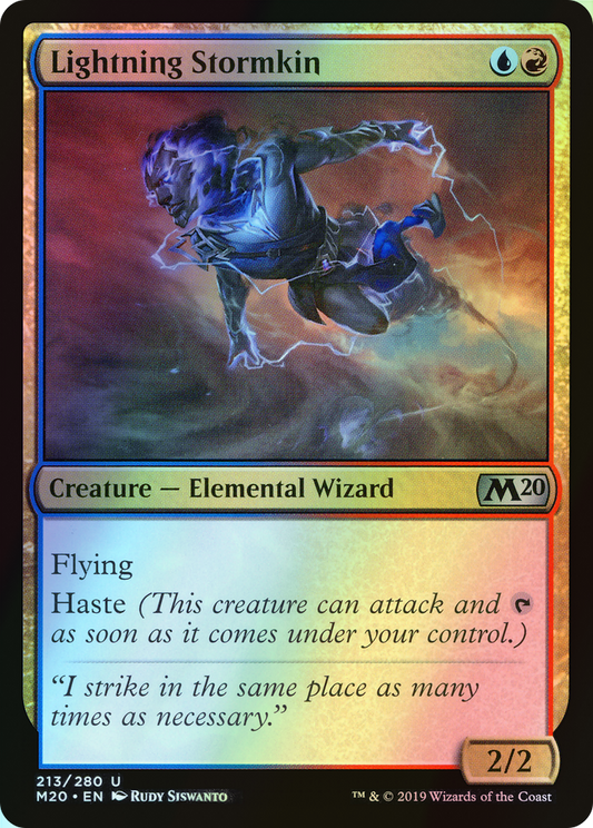 Lightning Stormkin (M20) #213 [EN/F] s/o