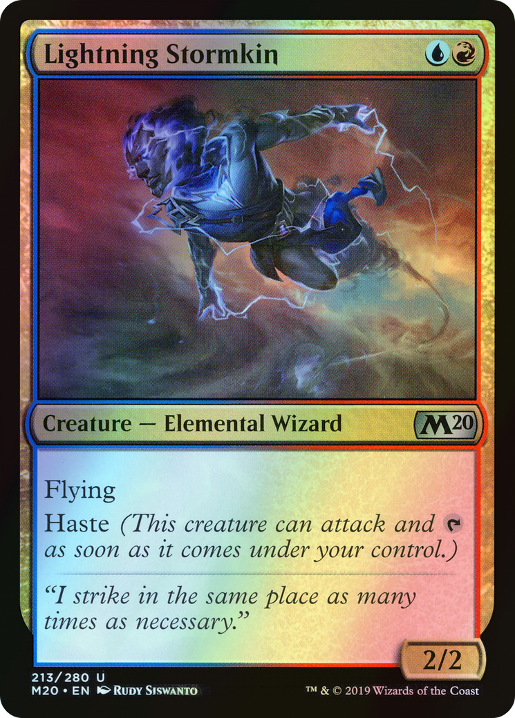 Lightning Stormkin (M20) #213 [EN/F] s/o