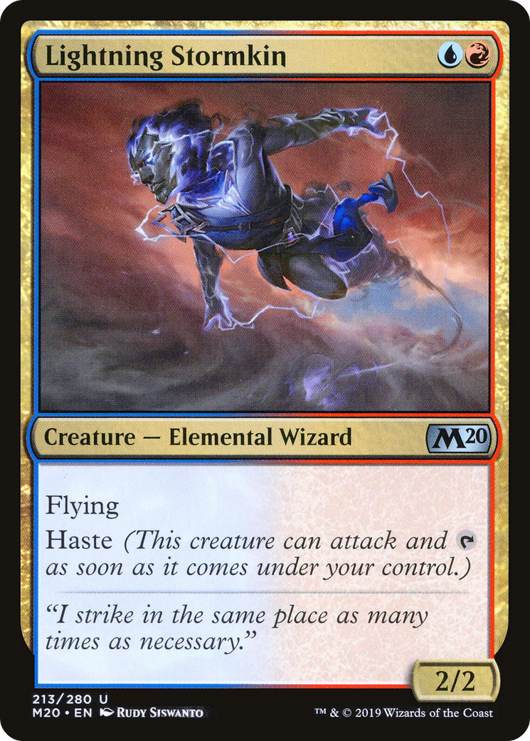 Lightning Stormkin (M20) #213 [EN/N]