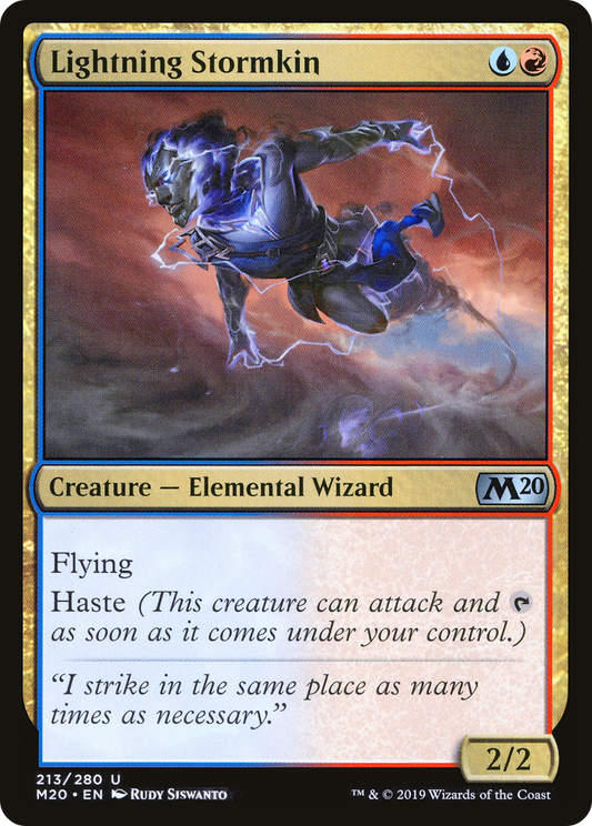 Lightning Stormkin (M20) #213 [EN/N]