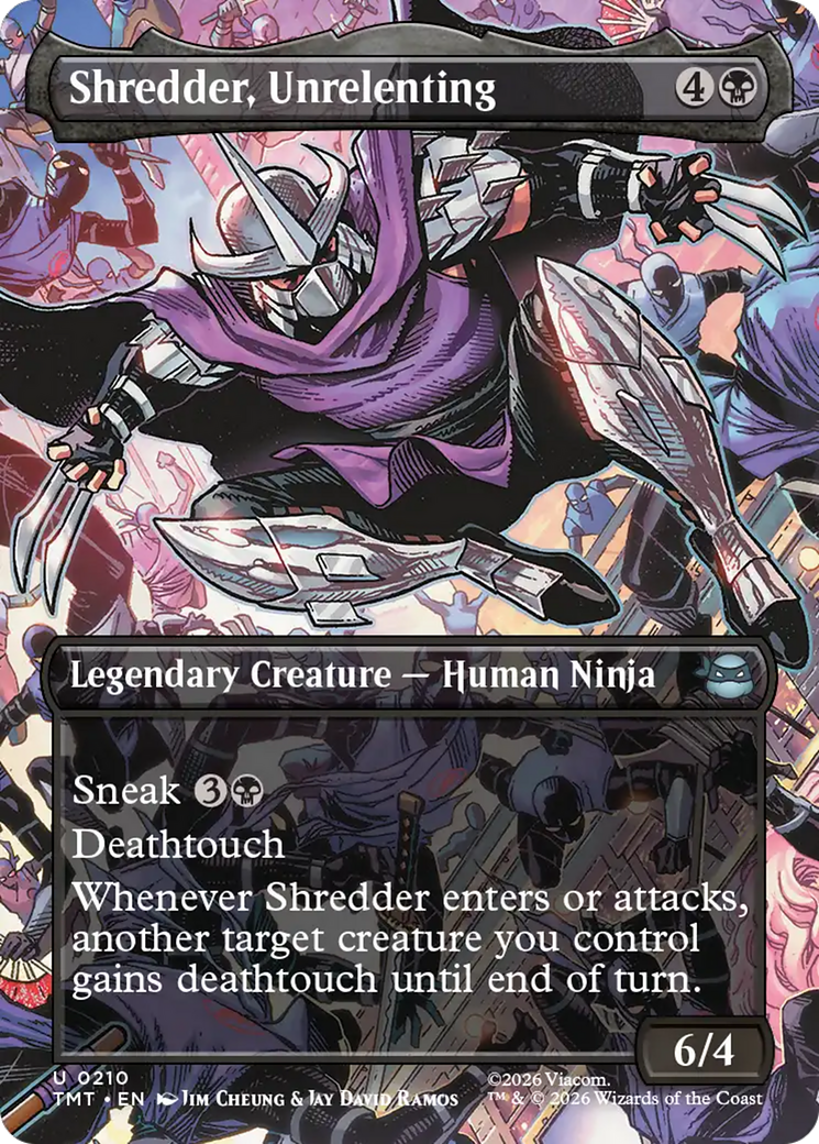 Shredder, Unrelenting (TMT) #210 [EN/N]