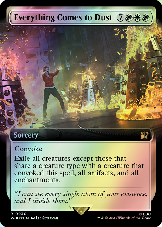 Everything Comes to Dust - Surge Foil (WHO) #930 [EN/F] s/o