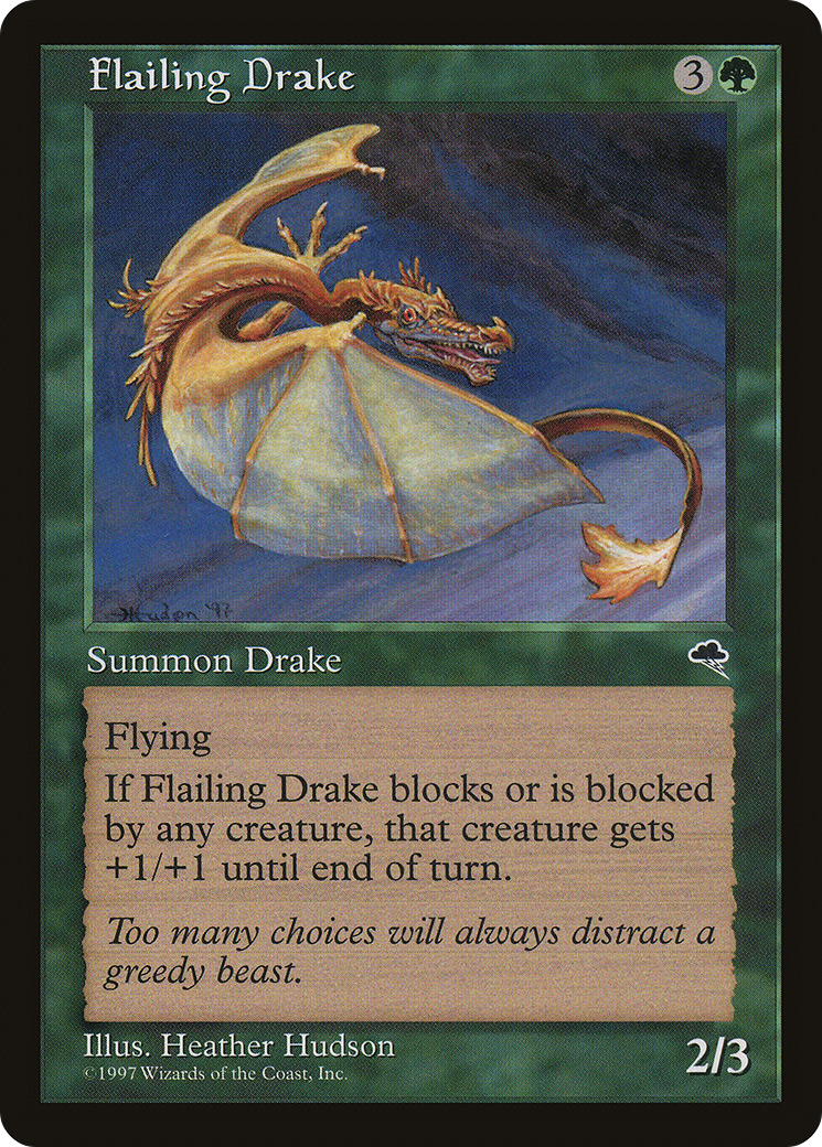 Flailing Drake (TMP) #227 [EN/N]