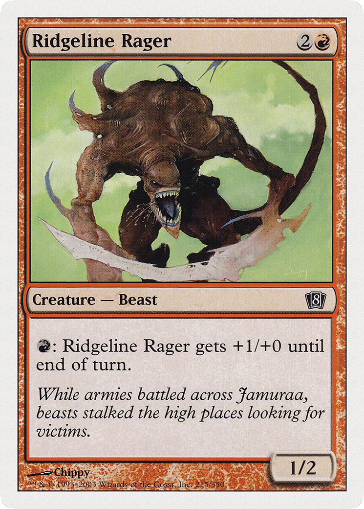 Ridgeline Rager (8ED) #215 [EN/N]