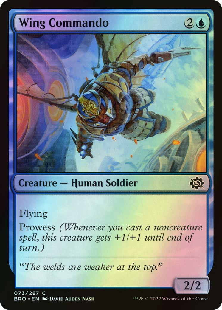 Wing Commando (BRO) #73 [EN/F] s/o