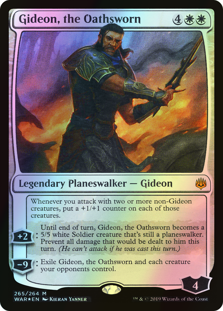 Gideon, the Oathsworn (WAR) #265 [EN/F]