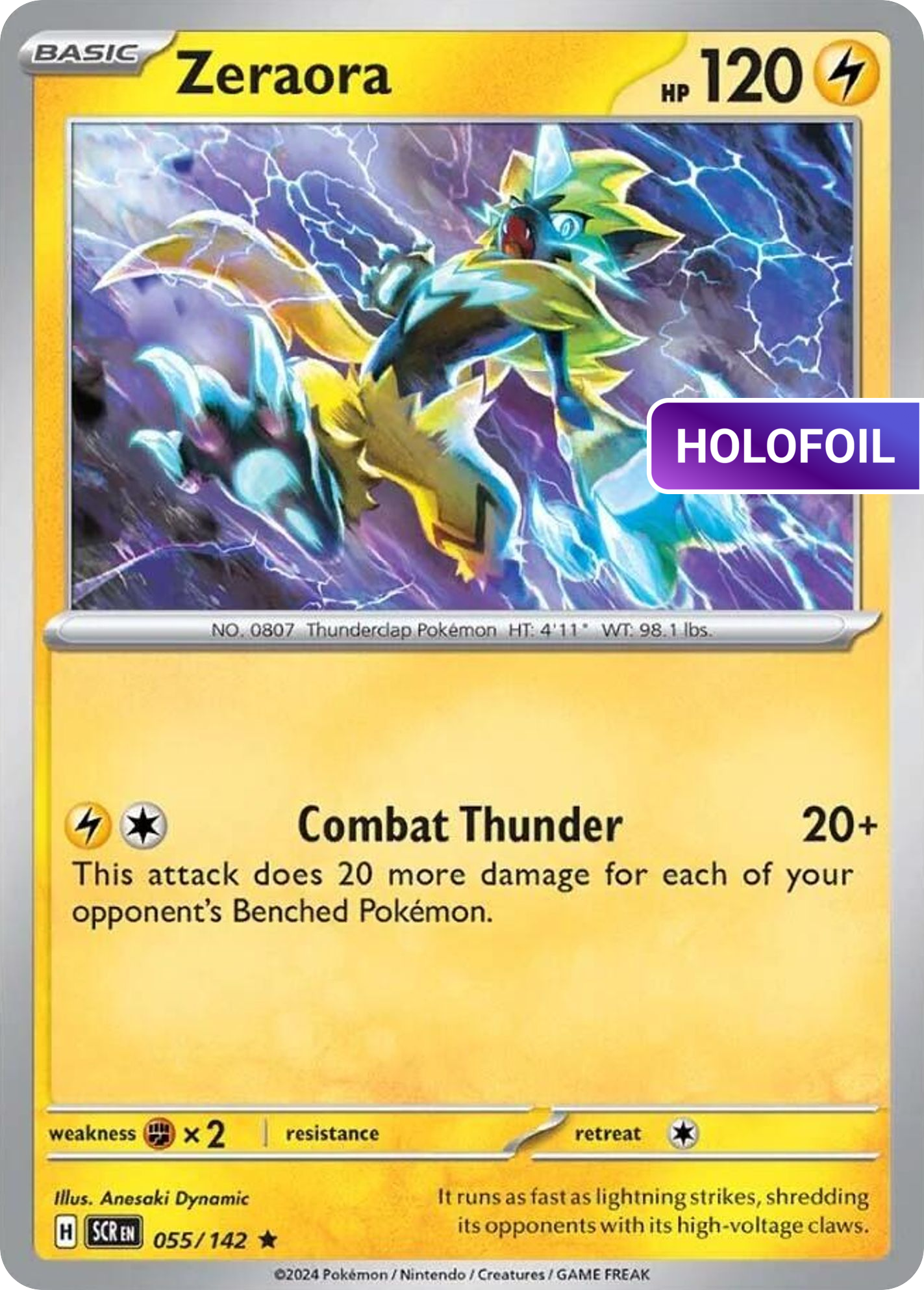 Zeraora (SCR) #55 [EN/H]