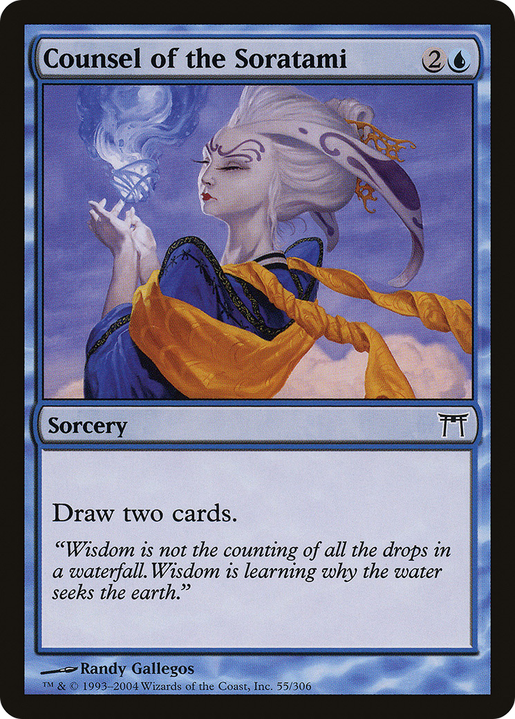 Counsel of the Soratami (CHK) #55 [EN/N]