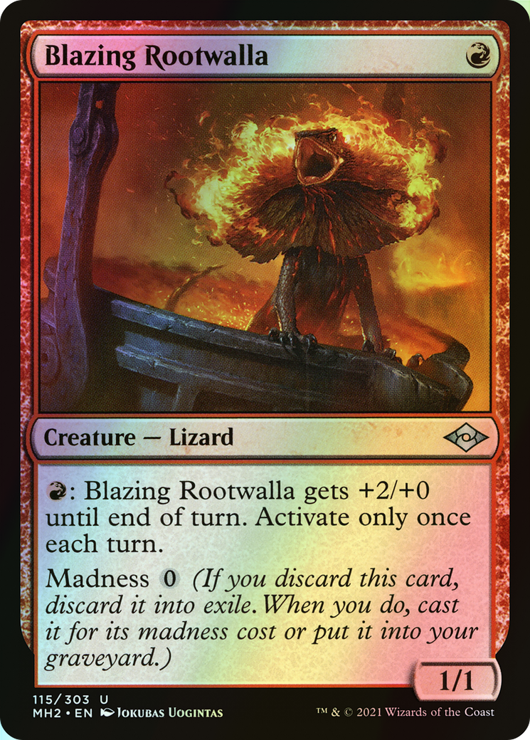 Blazing Rootwalla (MH2) #115 [EN/F]