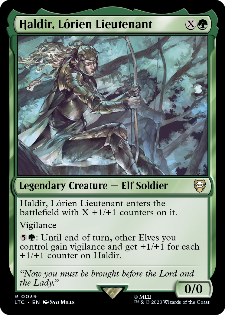 Haldir, Lórien Lieutenant (LTC) #39 [EN/N]