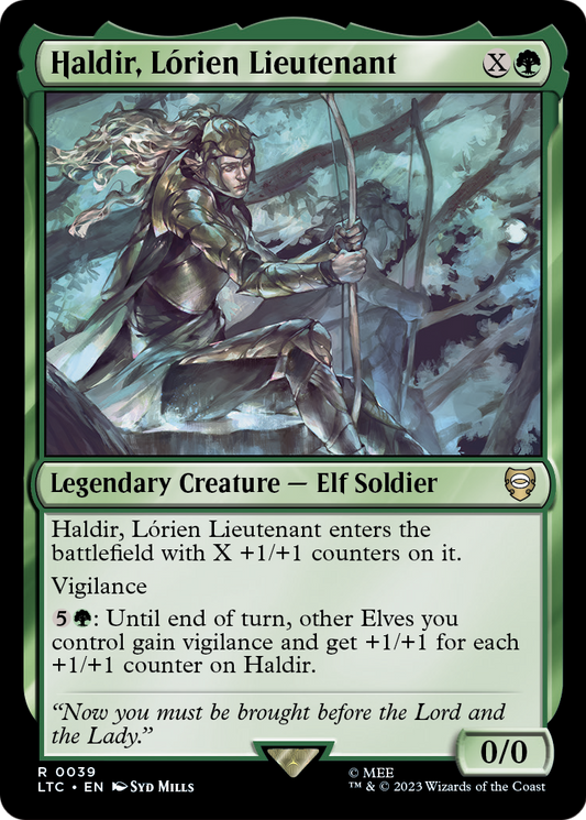 Haldir, Lórien Lieutenant (LTC) #39 [EN/N]