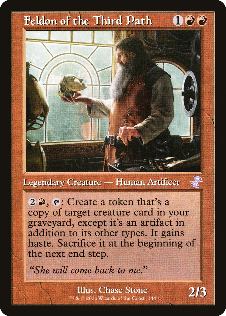 Feldon of the Third Path (TSR) #344 [EN/N] s/o