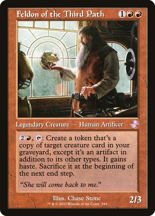 Feldon of the Third Path (TSR) #344 [EN/N] s/o