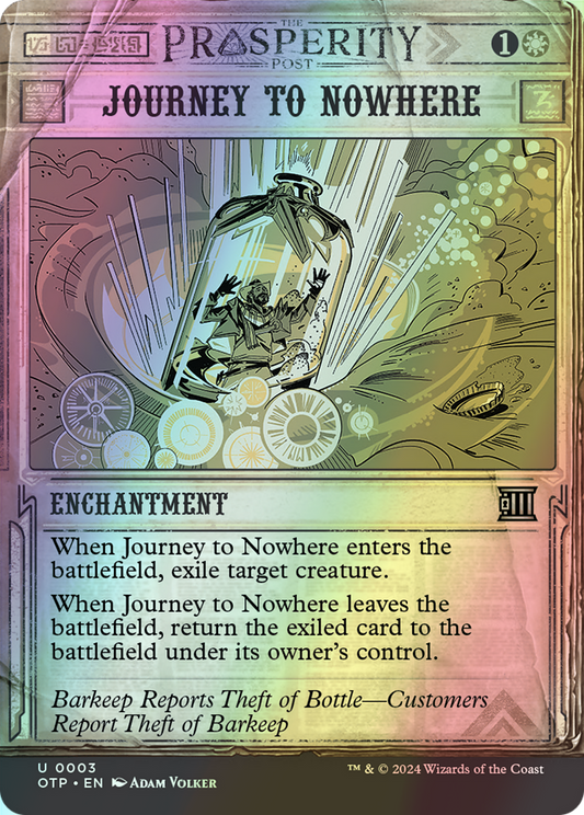 Journey to Nowhere (OTP) #3 [EN/F]