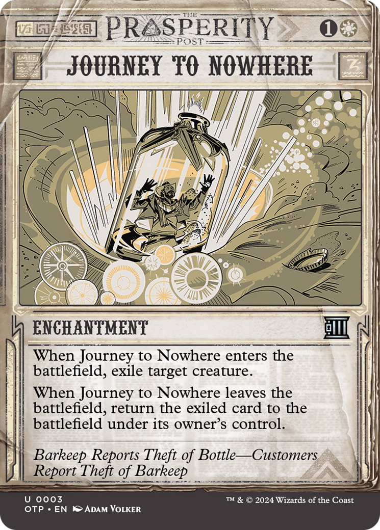 Journey to Nowhere (OTP) #3 [EN/N]