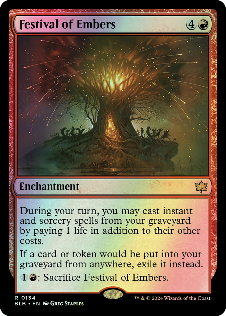 Festival of Embers (BLB) #134 [EN/F]