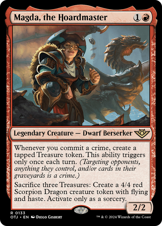 Magda, the Hoardmaster (OTJ) #133 [EN/N] s/o