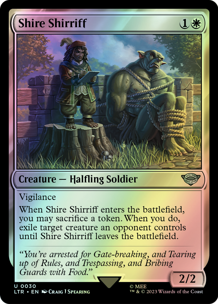 Shire Shirriff (LTR) #30 [EN/F]