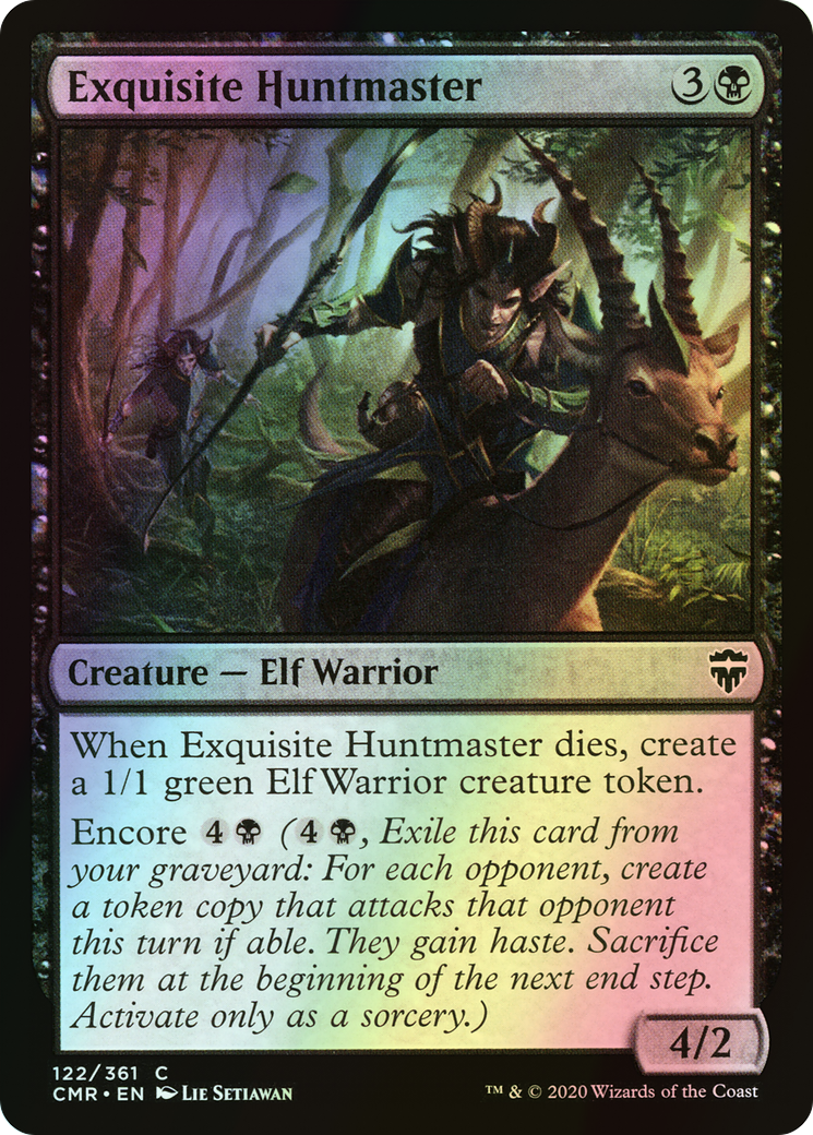 Exquisite Huntmaster (CMR) #122 [EN/F] s/o