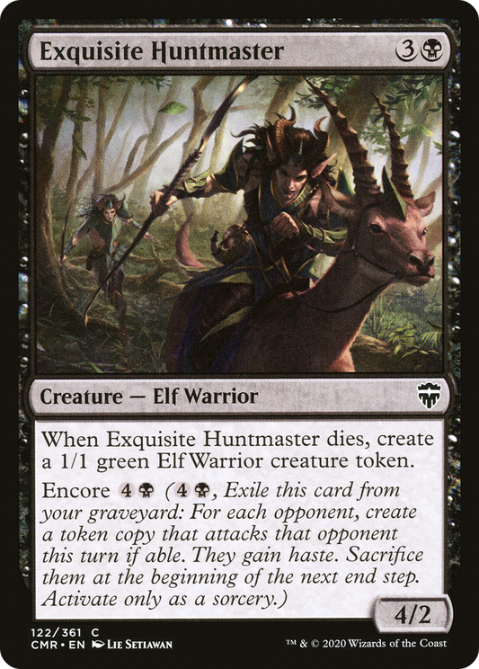 Exquisite Huntmaster (CMR) #122 [EN/N]