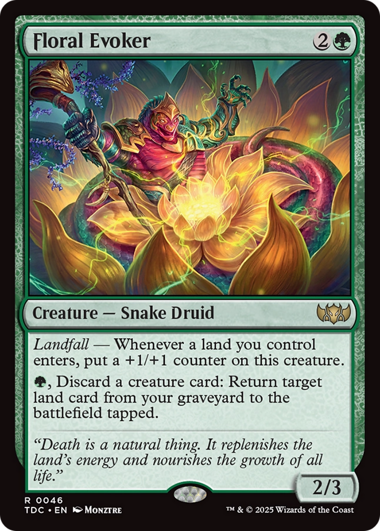 Floral Evoker (TDC) #46 [EN/N]