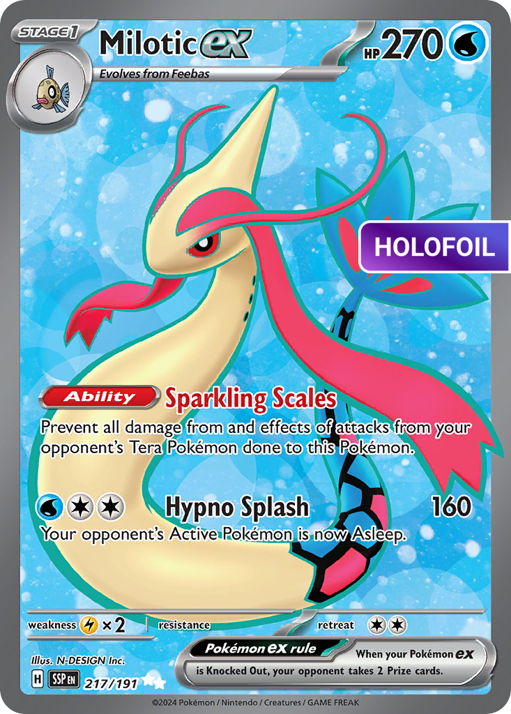 Milotic ex (SSP) #217 [EN/H]