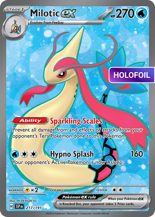 Milotic ex (SSP) #217 [EN/H]