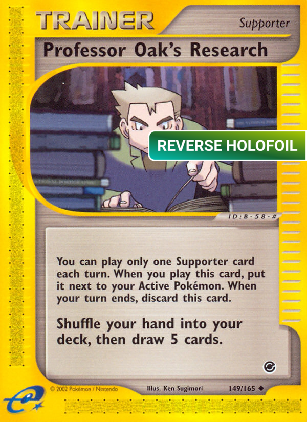 Professor Oak's Research (EX) #149 [EN/R]