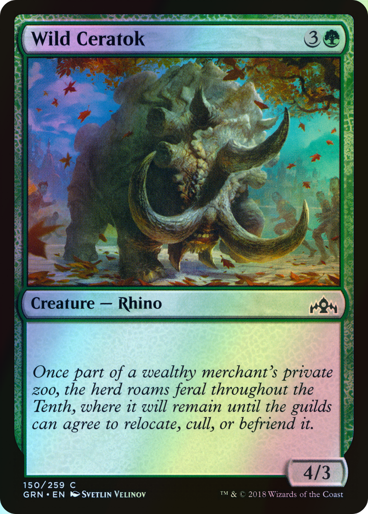 Wild Ceratok (GRN) #150 [EN/F]