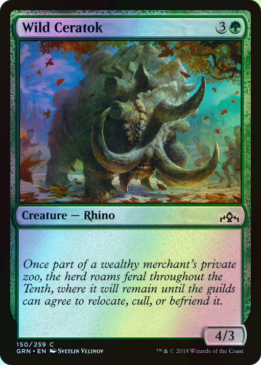 Wild Ceratok (GRN) #150 [EN/F]
