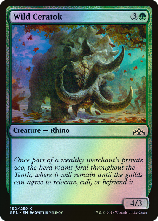 Wild Ceratok (GRN) #150 [EN/F]