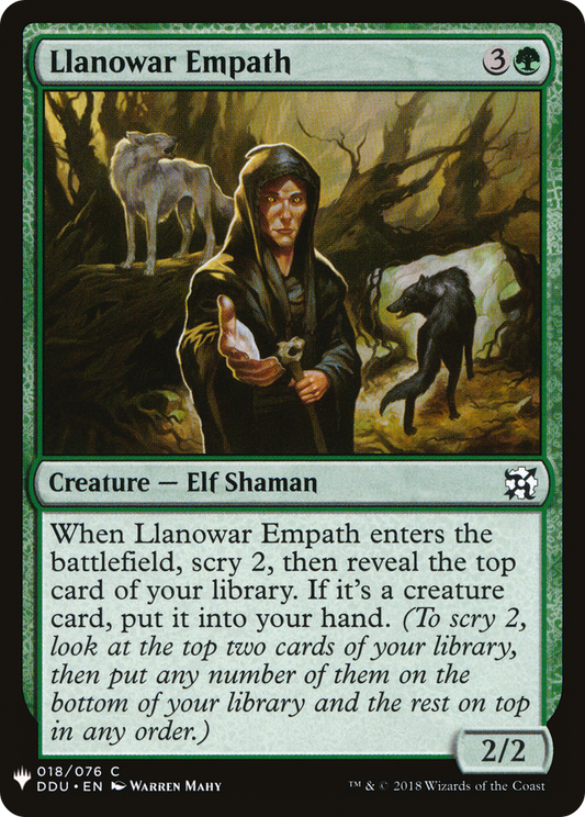 Llanowar Empath (PLST) #DDU-18 [EN/N]