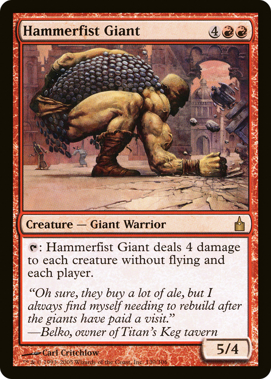 Hammerfist Giant (RAV) #130 [EN/N]
