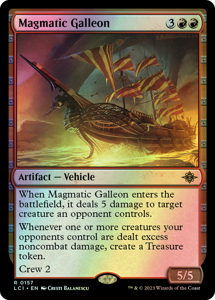 Magmatic Galleon (LCI) #157 [EN/F]