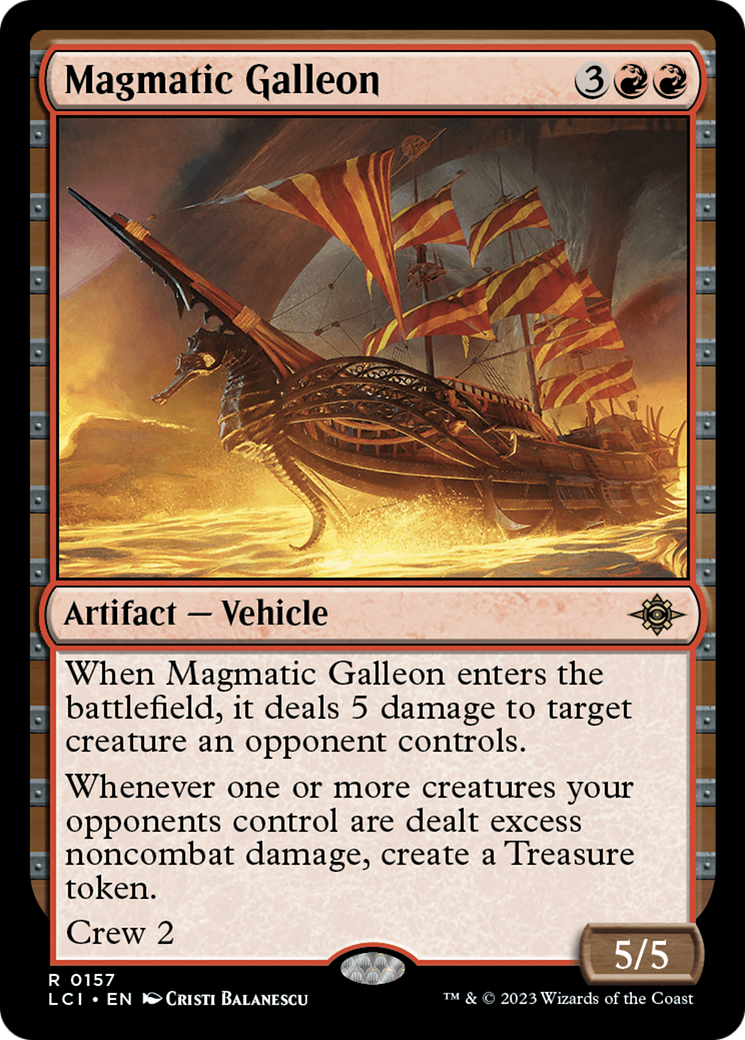 Magmatic Galleon (LCI) #157 [EN/N]