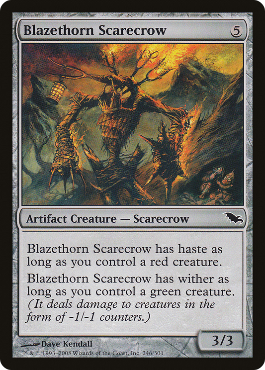 Blazethorn Scarecrow (SHM) #246 [EN/N]