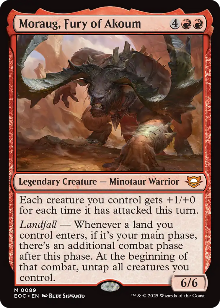 Moraug, Fury of Akoum (EOC) #89 [EN/N] s/o