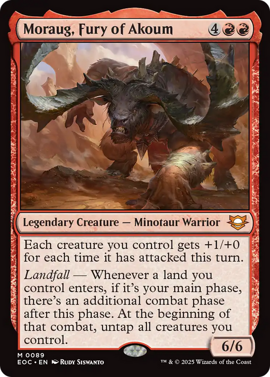 Moraug, Fury of Akoum (EOC) #89 [EN/N] s/o