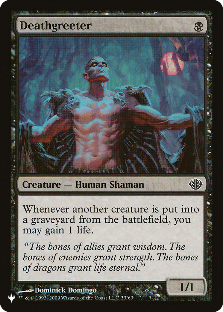Deathgreeter (PLST) #DDD-33 [EN/N]