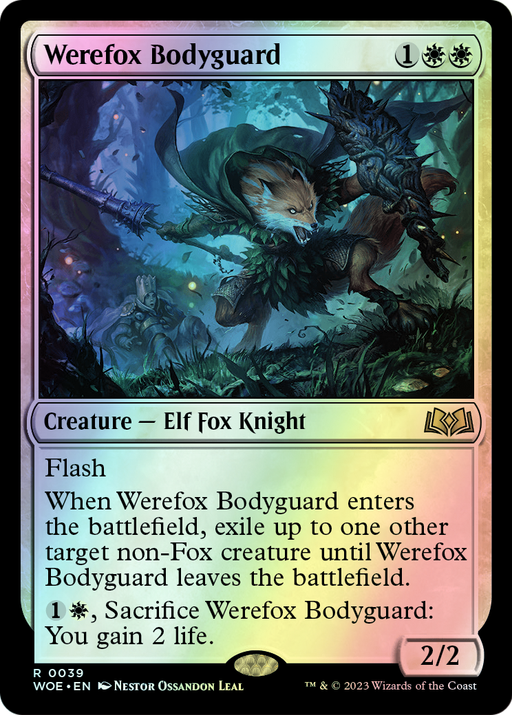 Werefox Bodyguard (WOE) #39 [EN/F] s/o