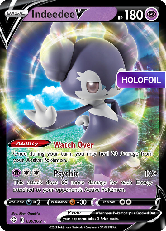 Indeedee V (SHF) #039 [EN/H] s/o