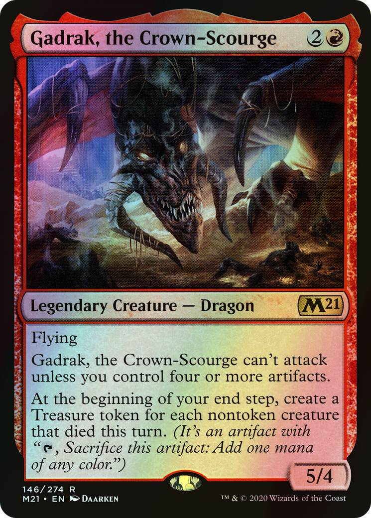 Gadrak, the Crown-Scourge (M21) #146 [EN/F] s/o