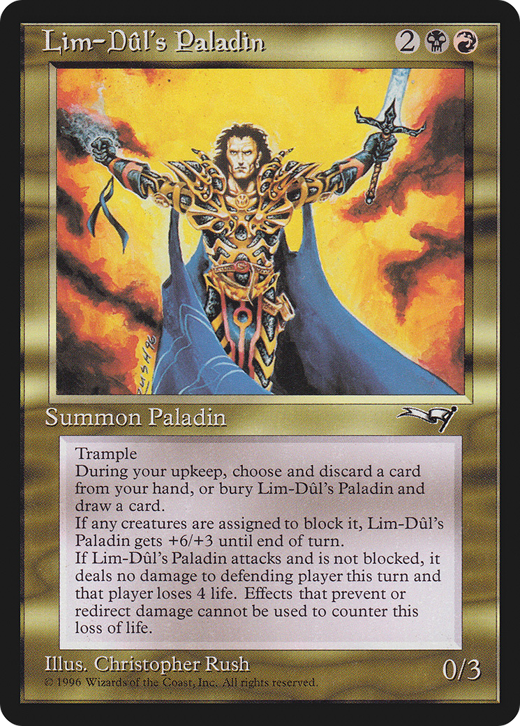 Lim-Dûl's Paladin (ALL) #108 [EN/N]