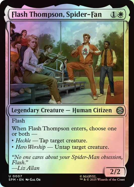 Flash Thompson, Spider-Fan (SPM) #7 [EN/F] s/o