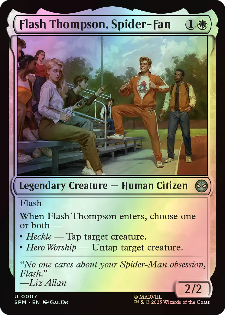 Flash Thompson, Spider-Fan (SPM) #7 [EN/F] s/o